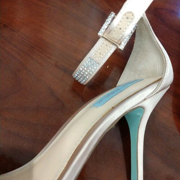 Betsey johnson Etta Heels sz 7.5 - Picture 8 of 9